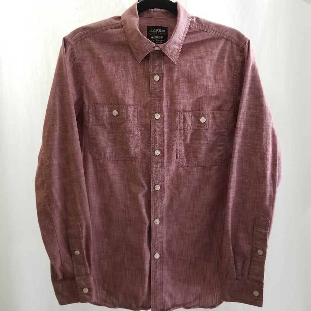 J. CREW Chambray Workshirt Small